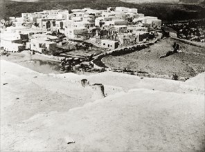 Palestinian village of Suhmata. View of the Palestinian village of Suhmata. Described in an