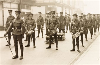 Officers Training Corps Band, Eastbourne. The Officers Training Corps Band from Eastbourne College