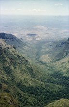 View of Tebiso from Mount Kadam. An extensive view across Tebiso and Teso, taken from the summit of
