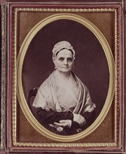Lucretia Mott c. 1850. Artist unidentified