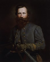 Portrait of James Ewell Brown Stuart, 1869.  Created by Hovenden, Thomas, 1840-1895