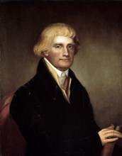 Portrait of Thomas Jefferson, circa 1820.  Artist unidentified