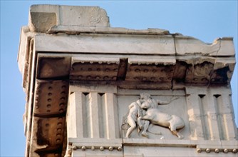 Detail of the Parthenon metope   fighting centaur
