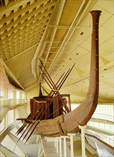 The funerary boat of King Cheops