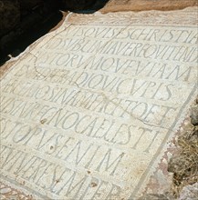 Mosaic at Tipasa