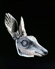 Deer head ceremonial effigy