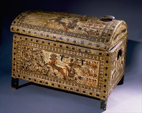 The chest of Tutankhamun