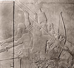 Stone relief from the Palace of Ashurbanipal