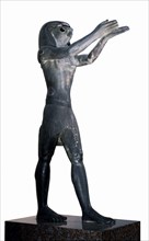 Statue of Horus made using the lost wax technique
