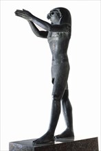 Statue of Horus made using the lost wax technique