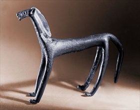 Stylized figure of a horse