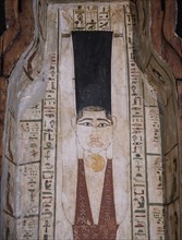 Lid of the coffin of Khenstefnakht with depiction of the goddess Nut, whose body symbolized the vault of the sky, offering protection to the deceased