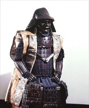 Samurai jinbaori (war coat), for wearing over armour