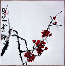 Painting by Chi Pai shih: Plum Blossom (loose sheet)