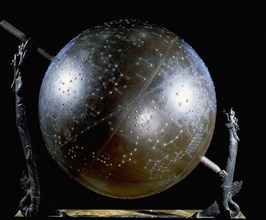 A celestial globe attributed to Shibukawa Shunkai, one of the greatest Japanese astronomers