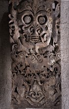 Carved panel, originally from a funerary edifice