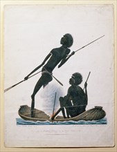 Natives Fishing by Richard Browne (1776 1824) Country of Origin: Australia