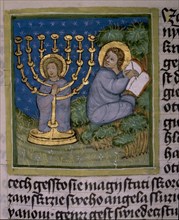A vignette from the Olomouc Bible
