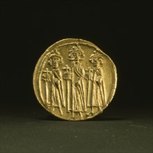 A gold solidus from the reign of Heraclius