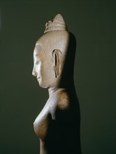 Statue of the goddess Prajnaparamita, personification of transcendental wisdom