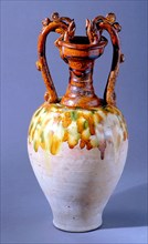 Amphora with dragon headed handles