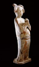 Tomb figure of a court lady