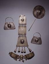 Ethnographic jewellery from the Araucanian Indians