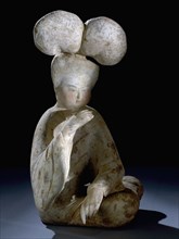 Figure of a seated lady