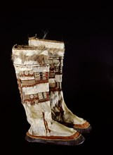 Boots which would have been worn by men on special occasions