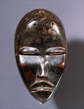 Mask of a type called Tankagle, which probably depicts a handsome young man