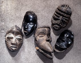 Masks of the Dan or neighbouring peoples