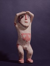 Kachina doll painted with phallic symbols