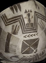 Bowl with rare representation of human figure