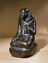 Figure of a seated nobleman