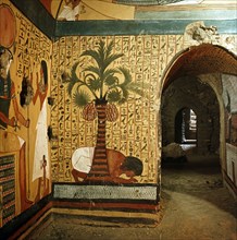 The private tomb of the royal tomb builder, Pashedu