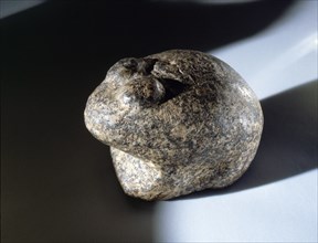 A stone frog