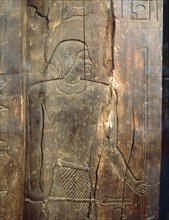 Detail of the relief on the stela (false door) from the tomb of Ika