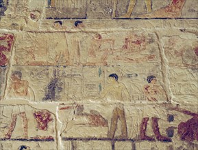 Reliefs in the tomb of Ankhmahor at Saqqara