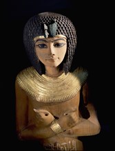 One of the many shabti from the tomb of Tutankhamun