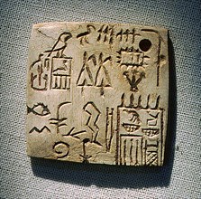 Ivory label found in a mastaba