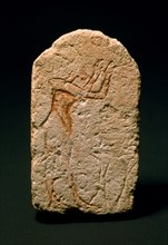 Miniature stela with the figure of Akhenaten