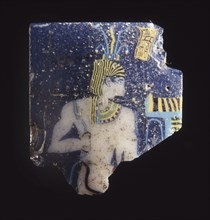 Glass fragment depicting Hapy