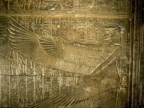 A detail of the second largest shrine of Tutankhamun