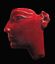 Inlay of a face in Country of Origin: Egypt