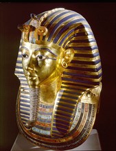 The mask of Tutankhamun