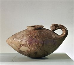 Unguent vessel for offerings in the shape of an ibis