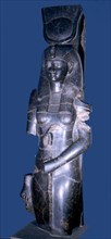 Statue of the goddess Isis one of the several commissioned by Amenhotep III to celebrate his jubilee (sed festival)