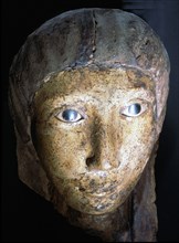 Head from a coffin of an aristocratic male