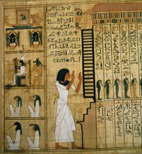 Detail from the Book of the Dead of Nebqed