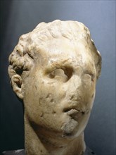 Marble head of a Hellenistic ruler